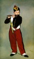 El pífano Realismo Impresionismo Edouard Manet